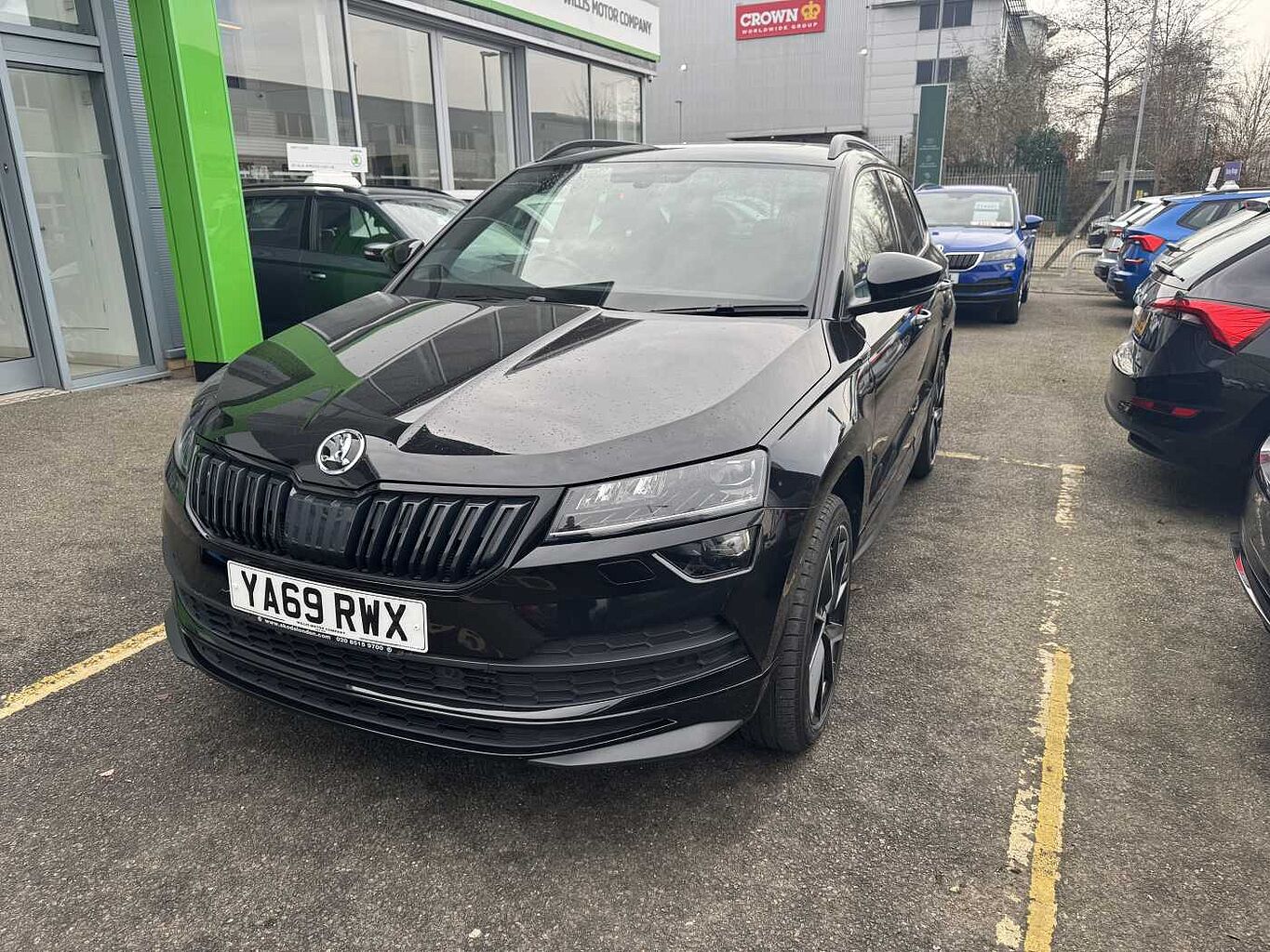 SKODA Karoq SUV 2.0 TSI (190ps) 4X4 SportLine DSG
