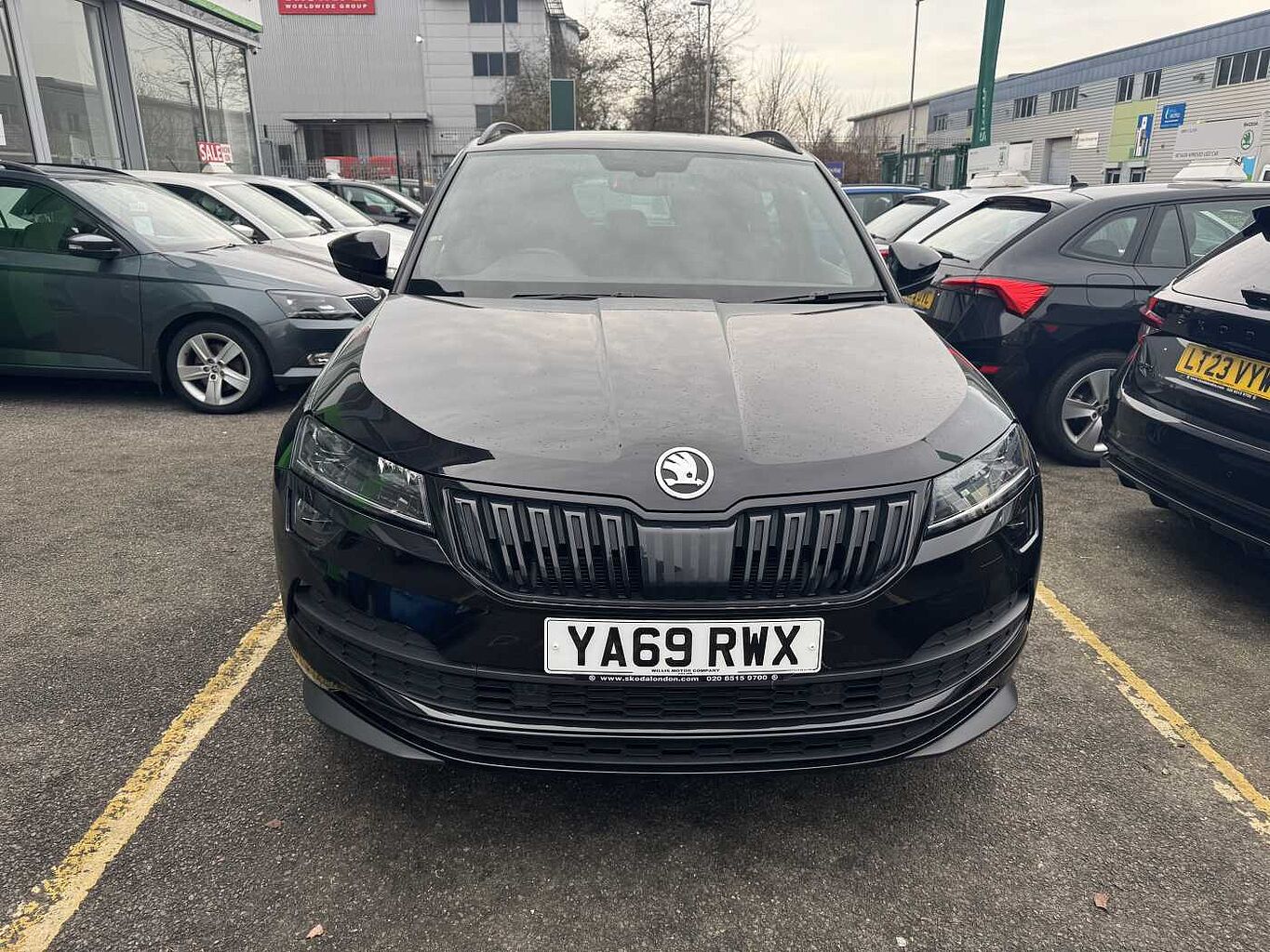 SKODA Karoq SUV 2.0 TSI (190ps) 4X4 SportLine DSG